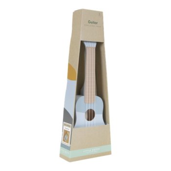 Little Dutch Holz Gitarre - blau - new blue LD7015 - die neue Spielzeuggitarre von Little Dutch